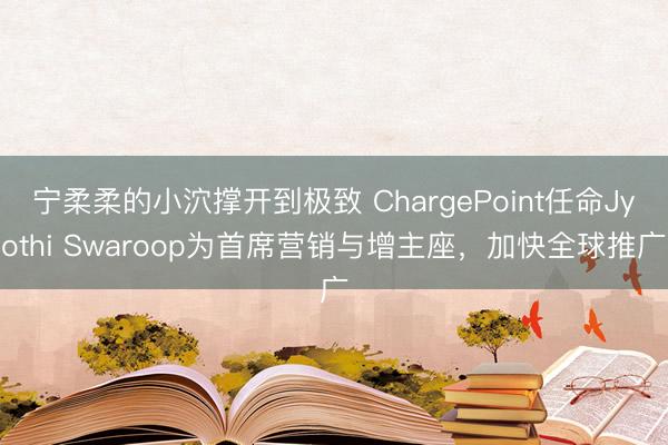 宁柔柔的小泬撑开到极致 ChargePoint任命Jyothi Swaroop为首席营销与增主座，加快全球推广